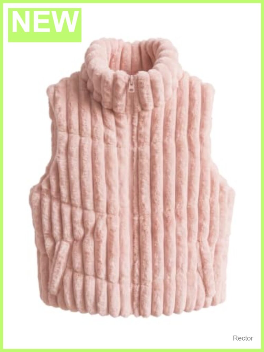 Womens Sleeveless Quilted Zip Vest Striped Stand Collar Outerwear